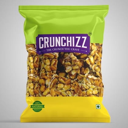 Crunchizz PEANUT CANDY (CHIKKI) I 350 Grams I Pack Of One Crunchizz PEANUT CANDY (CHIKKI) I 350 Grams I Pack Of One