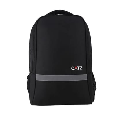 CATZ "G-Shawk" Smart & Spacious Backpack Premium Leather finish| Luxurious, Versatile, Multipurpose, Tech-Friendly Design, Water Resistant Backpack | 31 Litres (Fits 15.6" Laptops, Black)