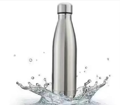 1000ml Stainless Steel Insulated (Thermosteel) Water Bottle | 24 Hours Hot and Cold | Leakproof, Rust and Corrosion Resistant| For Travel, Office, Trekking, Home (Silver)
