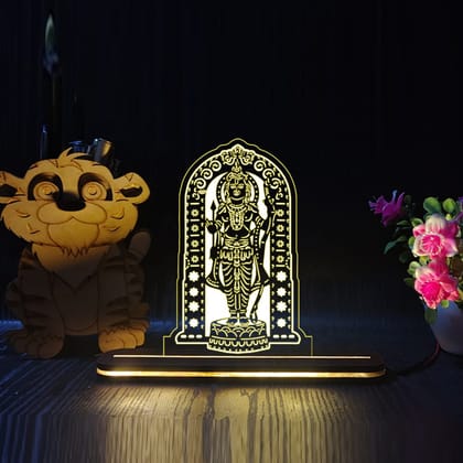 Acrylic 3D Illusion God LED Lamp