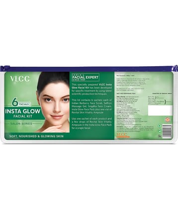 Vlcc Salon Series Instaglow Facial Kit , 6 Facials , 252G , For Instantglow