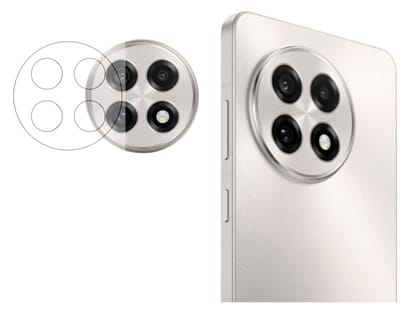 ISAAK Back Camera Lens Protector compatible for OnePlus 13R (Pack of 1)