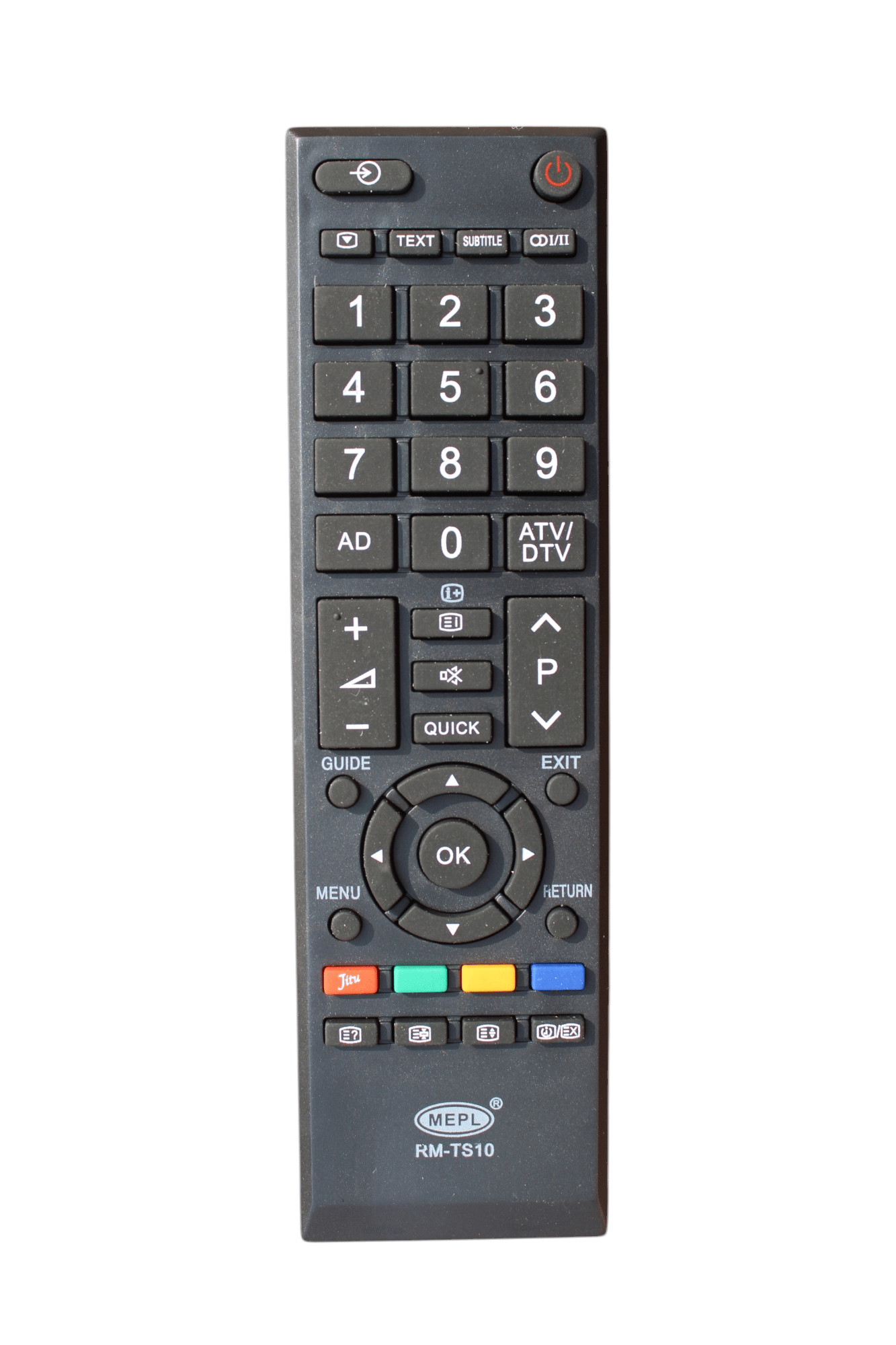 V3Deals Compatible Toshiba Tv Led/LCD TV Remote | No Voice Command | Match Each Button Before Purchase | Exactly Same Remote Will Work Only (Toshiba TS10)