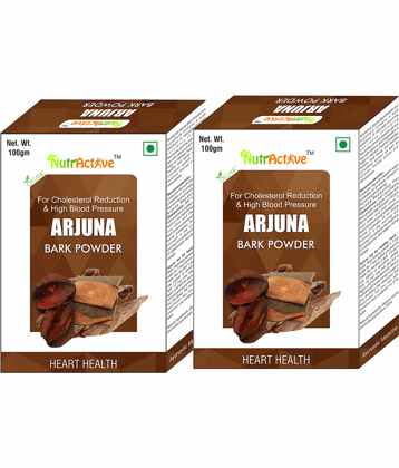 Nutractive Arjuna Bark Powder 100 Gm Pack of 2