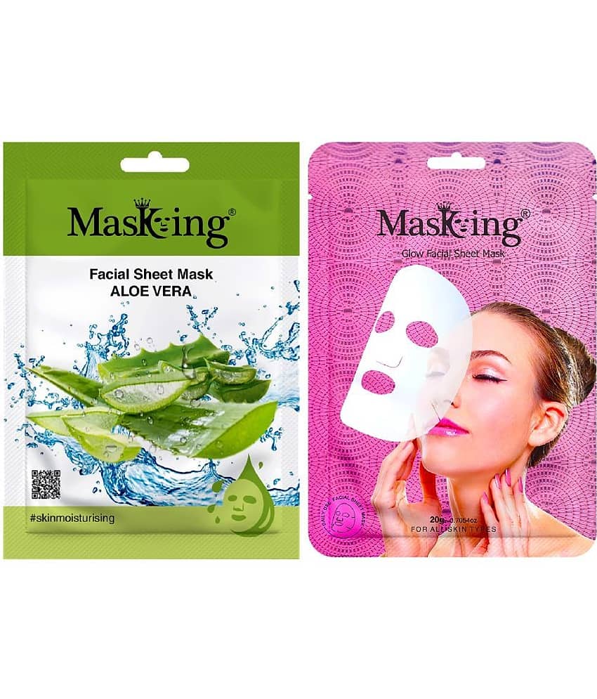maksing - Fairness Sheet Mask For All Skin Type ( Pack of 2 )