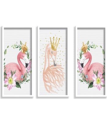 Saf - Floral Painting With Frame