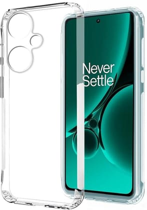 PLUGTECH TPU Ultra Hybrid Clear Camera Protection Back Cover Case for OnePlus Nord CE3