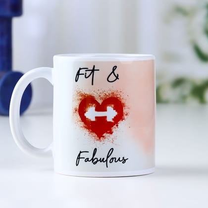 Fit N Fabulous Gym Enthusiast Mug