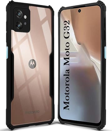 PLUGTECH Slim Shockproof Case | Matte Black Soft | Drop Protection | Precise Cutouts | Premium Mobile Cover for Moto G32 PLUGTECH Slim Shockproof Case | Matte Black Soft | Drop Protection | Precise Cutouts | Premium Mobile Cover for Moto G32