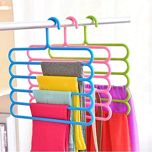 Primelife 5 Layer Pants Hanger - Assorted Colours