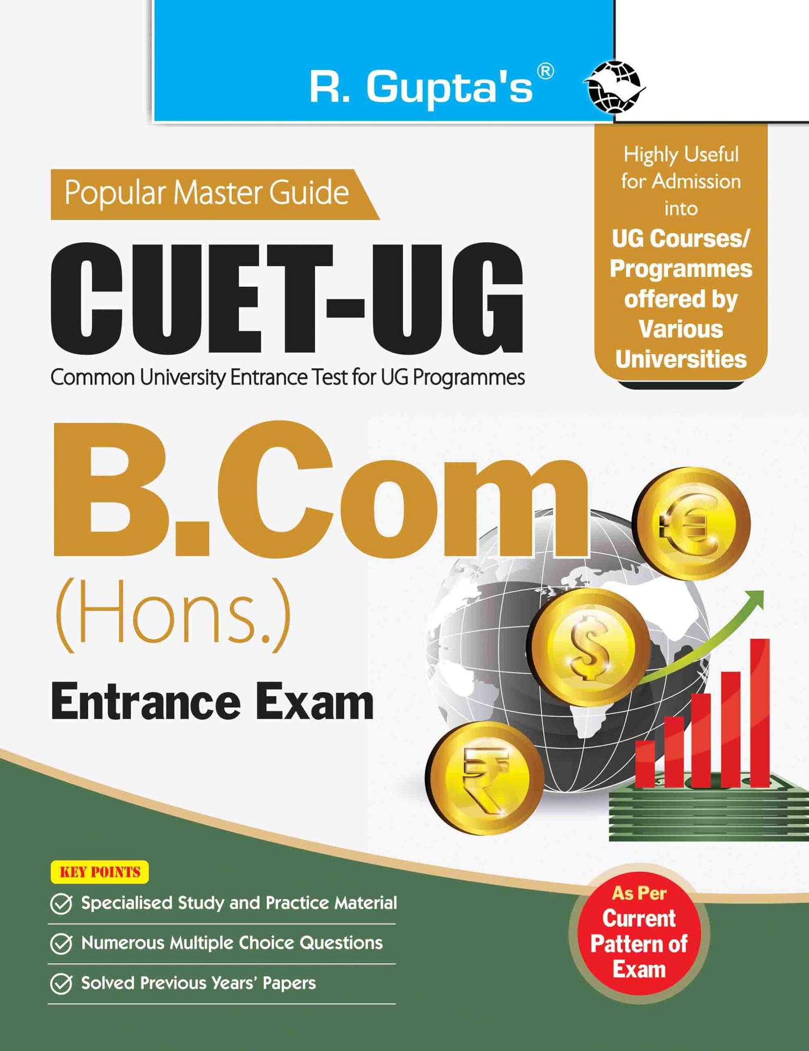 CUET-UG: B.Com (Hons.) Entrance Exam Guide (R-2588)