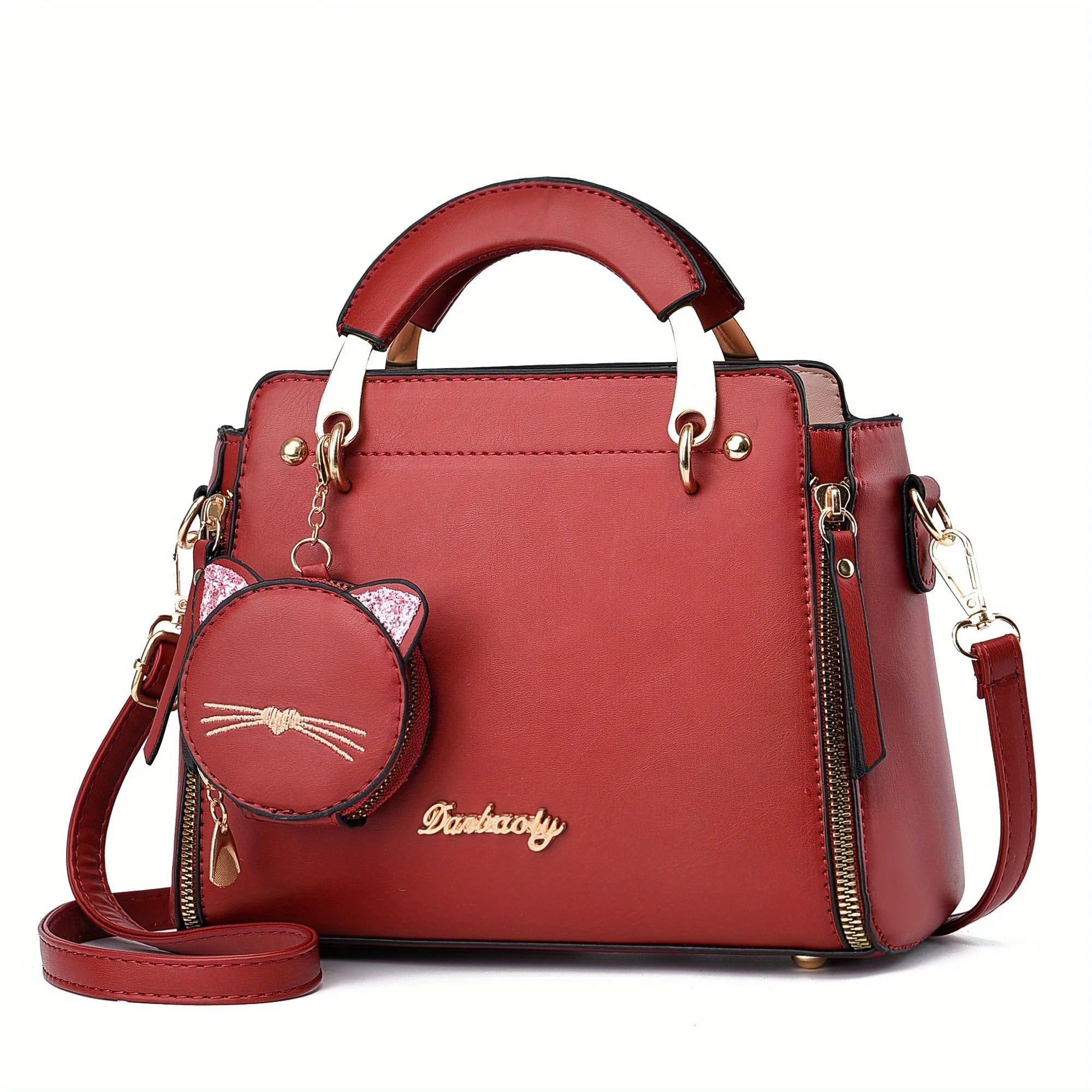 Ladies Famous Name Brand Designer Luxury Pu Leather Sac A Main Femme Crossbody Fashion Women Shoulder Bag Purse And Handbag
