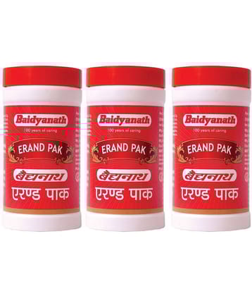 Baidyanath Erand Pak I Constipation Relief Powder 100 Gm Pack of 3