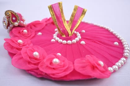 Pink Pearl Floral Designer Laddu Gopal Dress Set Pink Pearl Floral Designer Laddu Gopal Dress Set