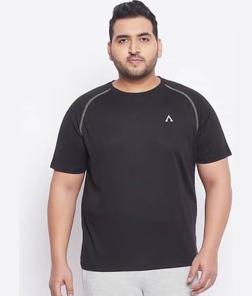 AUSTIVO - Black Polyester Regular Fit Men's Sports T-Shirt ( Pack of 1 )