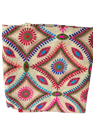 rain stitched chanderi Dupatta 