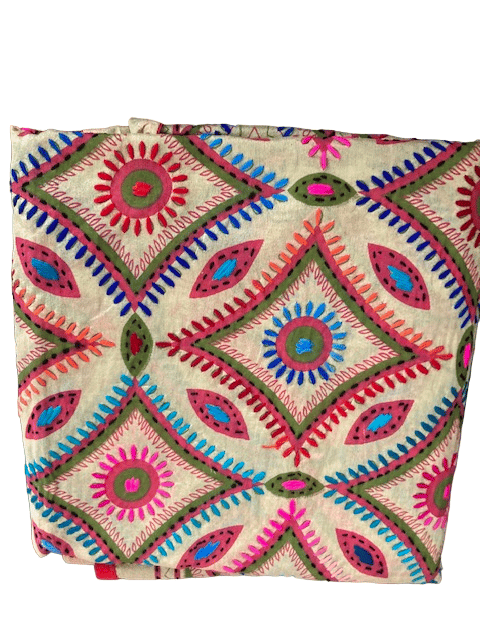 rain stitched chanderi Dupatta