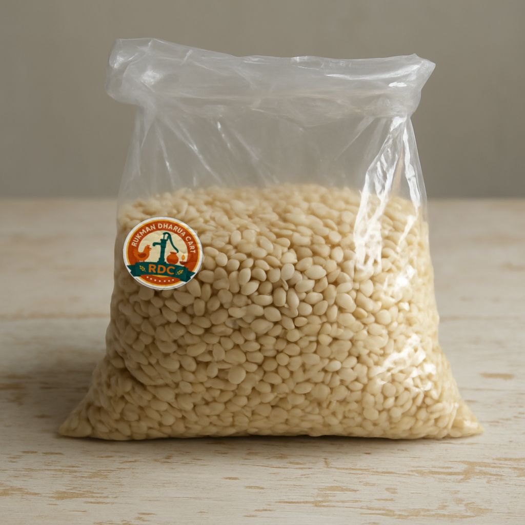 Rukman Dharua Cart's urad dal (split black gram)