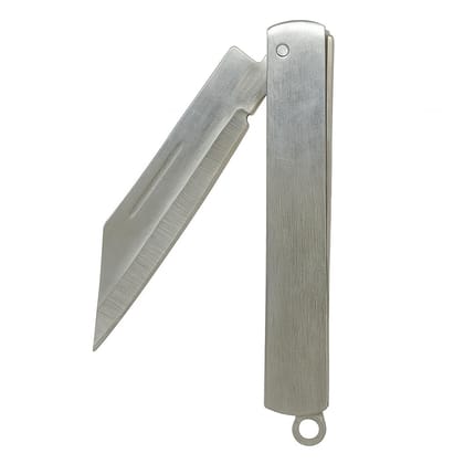7� Inch Foldable Pocket Knife (Pack of 2) � Manual Folding Design Knives for Kitchen, Camping & Travel � Stainless Steel Fruit & Vegetable Cutter � Travel Friendly Key Chain