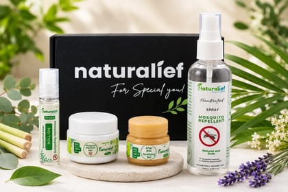 Naturalief 4-in-1 Mosquito Repellent Kit | Home, Travel & Outdoor Use