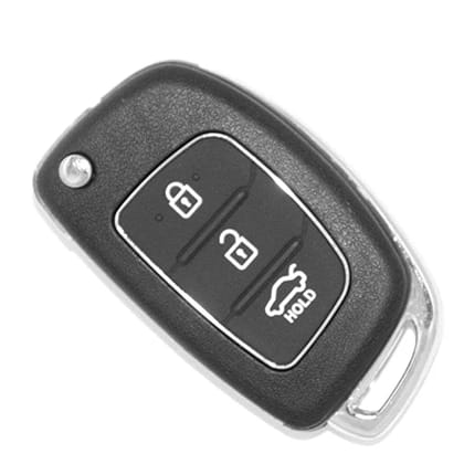 2 in 1 -Hyundai Flip Key Shell for Hyundai I20, Verna, Xcent, Igen, Sportz, Magna Model+ Rubber Pad 2 in 1 -Hyundai Flip Key Shell for Hyundai I20, Verna, Xcent, Igen, Sportz, Magna Model+ Rubber Pad