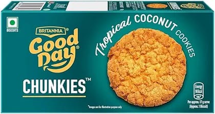 Britannia Good Day Chunkies Tropical Coconut Cookies, 100 grams