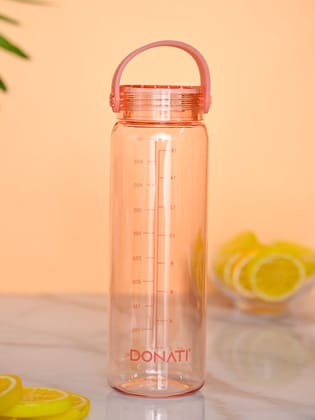 Donati Travel Bottle 530ML - Peach Plastic Glossy Finish