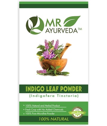 MR Ayurveda 100% Pure Indigo Powder for Hair Natural Henna 100 g