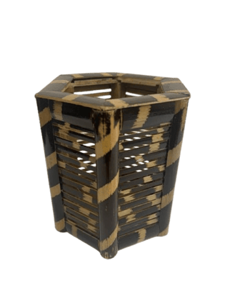 Hand Made Compartments Bamboo Pen stand | Pen Organizer | Pen Holder (Brown) Hand Made Compartments Bamboo Pen stand | Pen Organizer | Pen Holder (Brown)