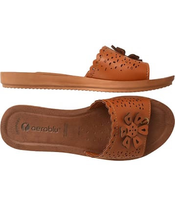 Aeroblu Footwear Brown Women's Flats