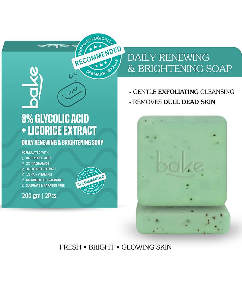 BAKE Exfoliating Soap for All Skin Type ( Pack of 2 )