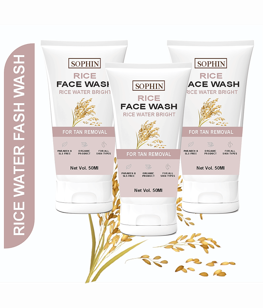 SOPHIN - Softening and Smoothening Face Wash For All Skin Type ( Pack of 3 )