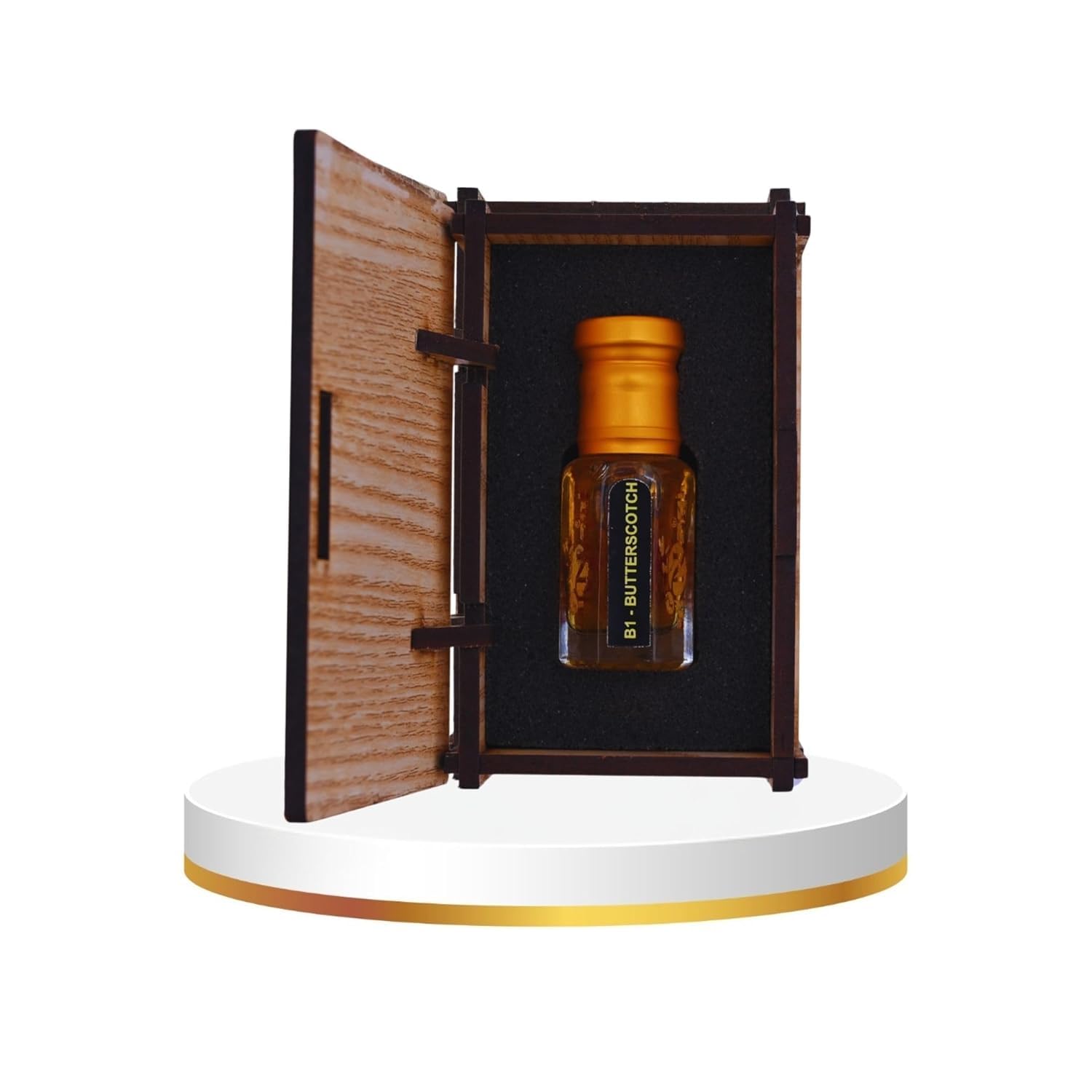 alnaqi fragrances Butter-Scotch 6ml - Delicious Gourmand Attar, Alcohol Free Butterscotch-Scent-Oil, Long Lasting Sweet-Caramel-Ittar, Premium Dessert-Fragrance