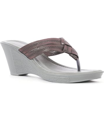 KHADIM - Gray Women's Slip On Heels