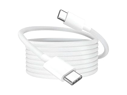 Dr Vaku iPhone Charger Cable (MFi-Certified), Type-C to Type-C Cable for iPhone 17, 17 Air, 17 Pro, 17 Pro Max, 16, 16 Plus, 16 Pro, Max, iPhone 15, Samsung Galaxy S24, S23, S22, S21 FE, Laptops & Other Devices
