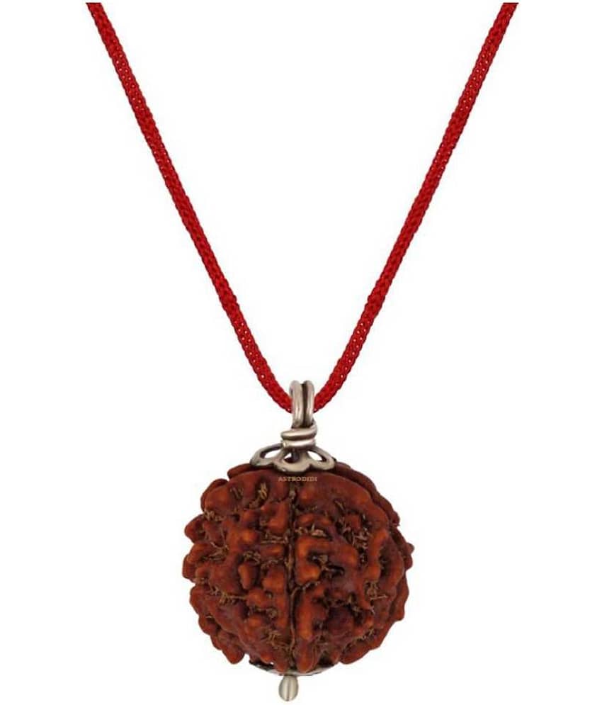 Astrodidi 5 Mukhi Rudraksha Pendant With Lab Certificate