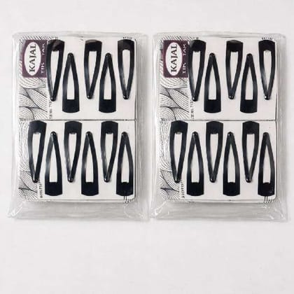 Black Simple Hair Pin for Women