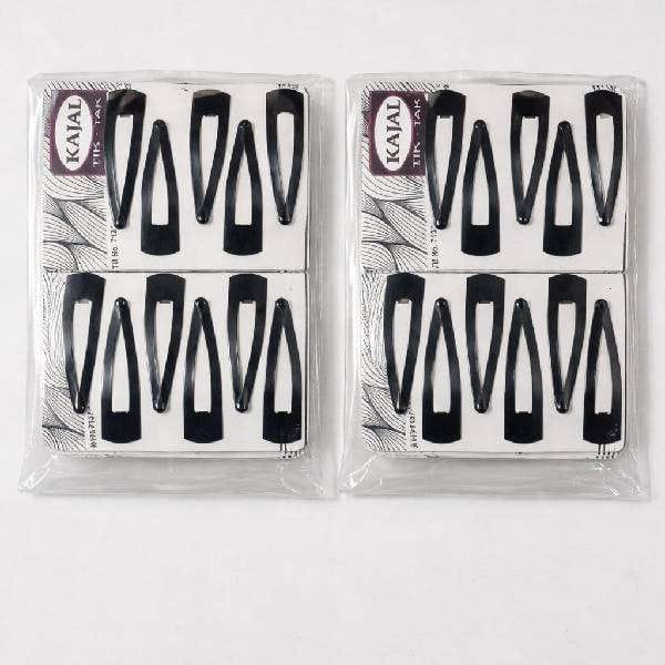 Black Simple Hair Pin for Women