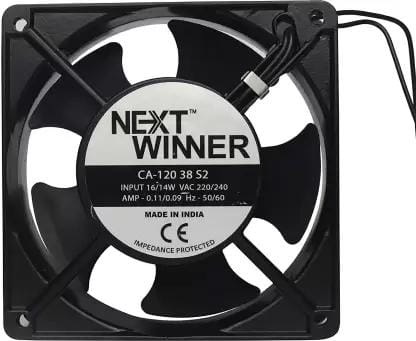 Smps Ac Fan (4Inch) 10.16cm | Dust Filter Guard | Dustproof and Easy Installation for DIY Cooling Ventilation Exhaust Projects (Black) Smps Ac Fan (4Inch) 10.16cm | Dust Filter Guard | Dustproof and Easy Installation for DIY Cooling Ventilation Exhaust Projects (Black)