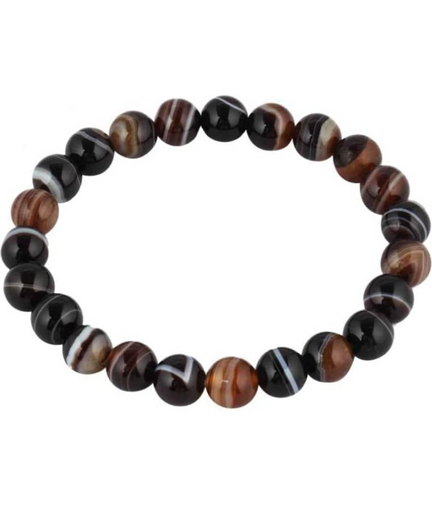 Astrodidi Sulemani Hakik Black Akik Stone Bracelet