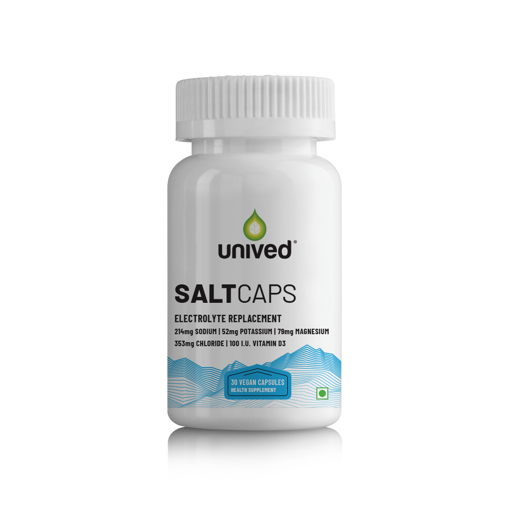 Unived Salt Capsules for Hydration, Cramps & Muscle Recovery