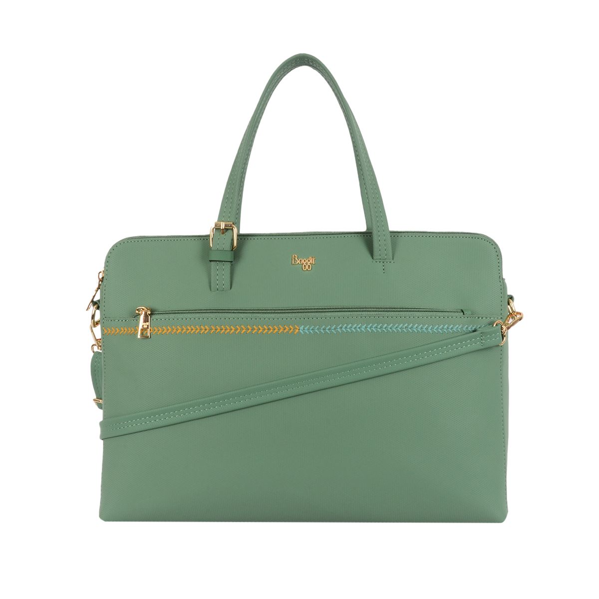 SPOON ARABIA HD TOTE L1-LAPTOP SEAWEED