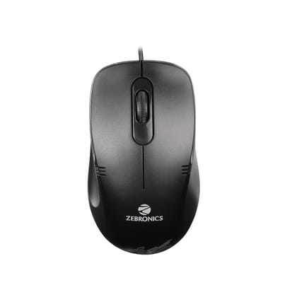 Zebronics Zeb-Power Plus Mouse - Black 