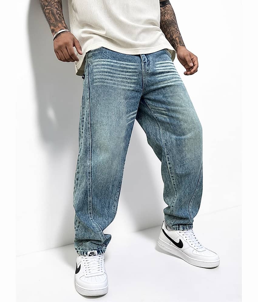 Styzon Regular Fit Solid Men's Jeans ( Blue )