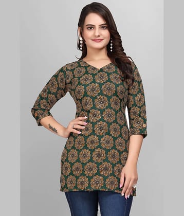 Cotton Blend Short Kurti For Women (Pack of 1)