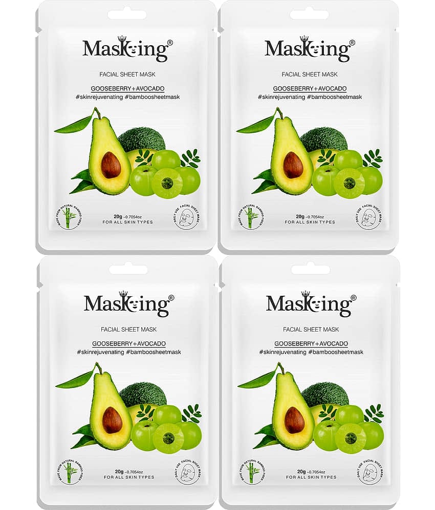 Masking - Radiant Glow Sheet Mask for All Skin Type ( Pack of 1 )