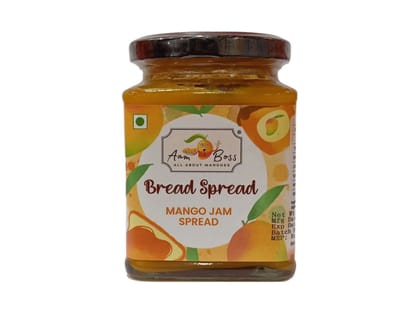 Aam Boss Alphonso Mango Jam Spread 300g Aam Boss Alphonso Mango Jam Spread 300g