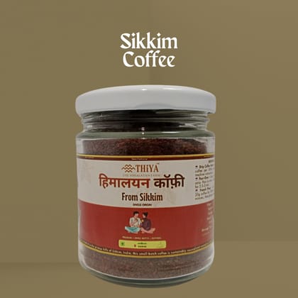 Thiya Himalayan Sikkim Coffee | Sikkim's Finest | 100% Pure Arabica Coffee | Medium Grind