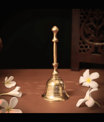 ServDharm Pooja Bell 1 Pooja Bell 5" ( Pack of 1 )