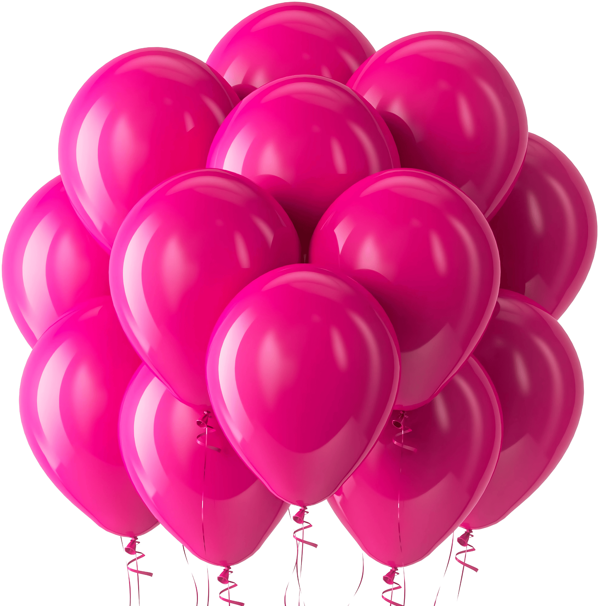 Hot Pink Latex Balloons 10" - 50PC